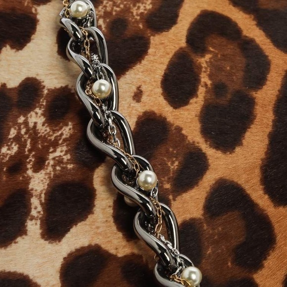 Dolce & Gabbana Leopard Print Calfhair and Leather Miss Charles Shoulder Bag - Picture 13 of 14